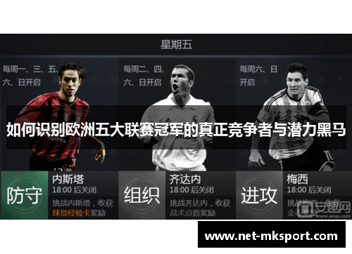 如何识别欧洲五大联赛冠军的真正竞争者与潜力黑马
